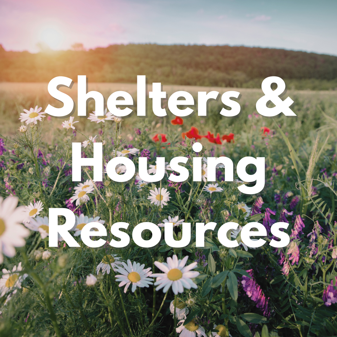 Shelters and Housing Resources
