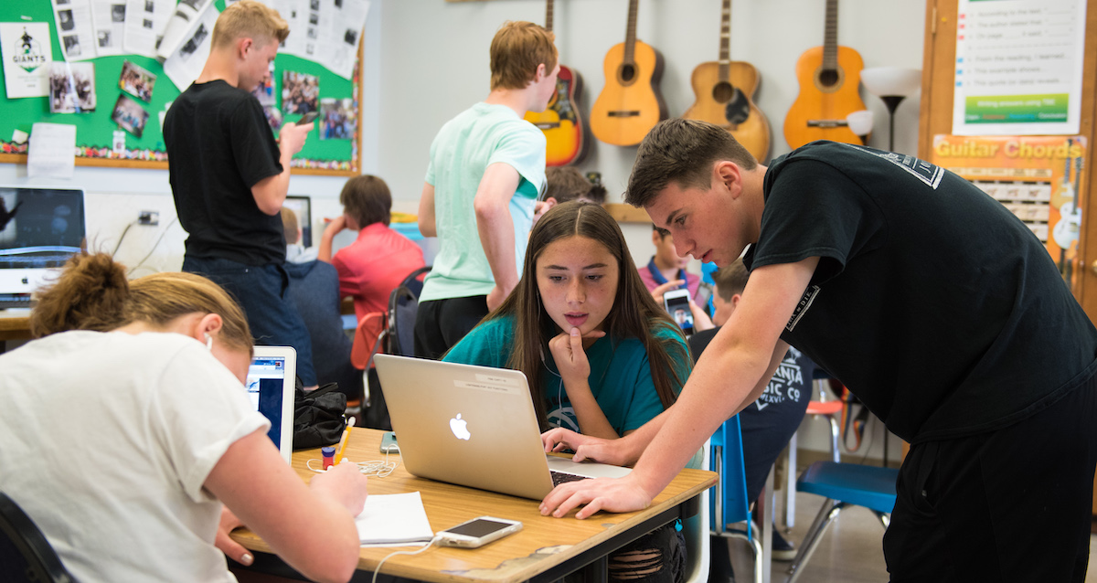 Pilot Butte journalism students
