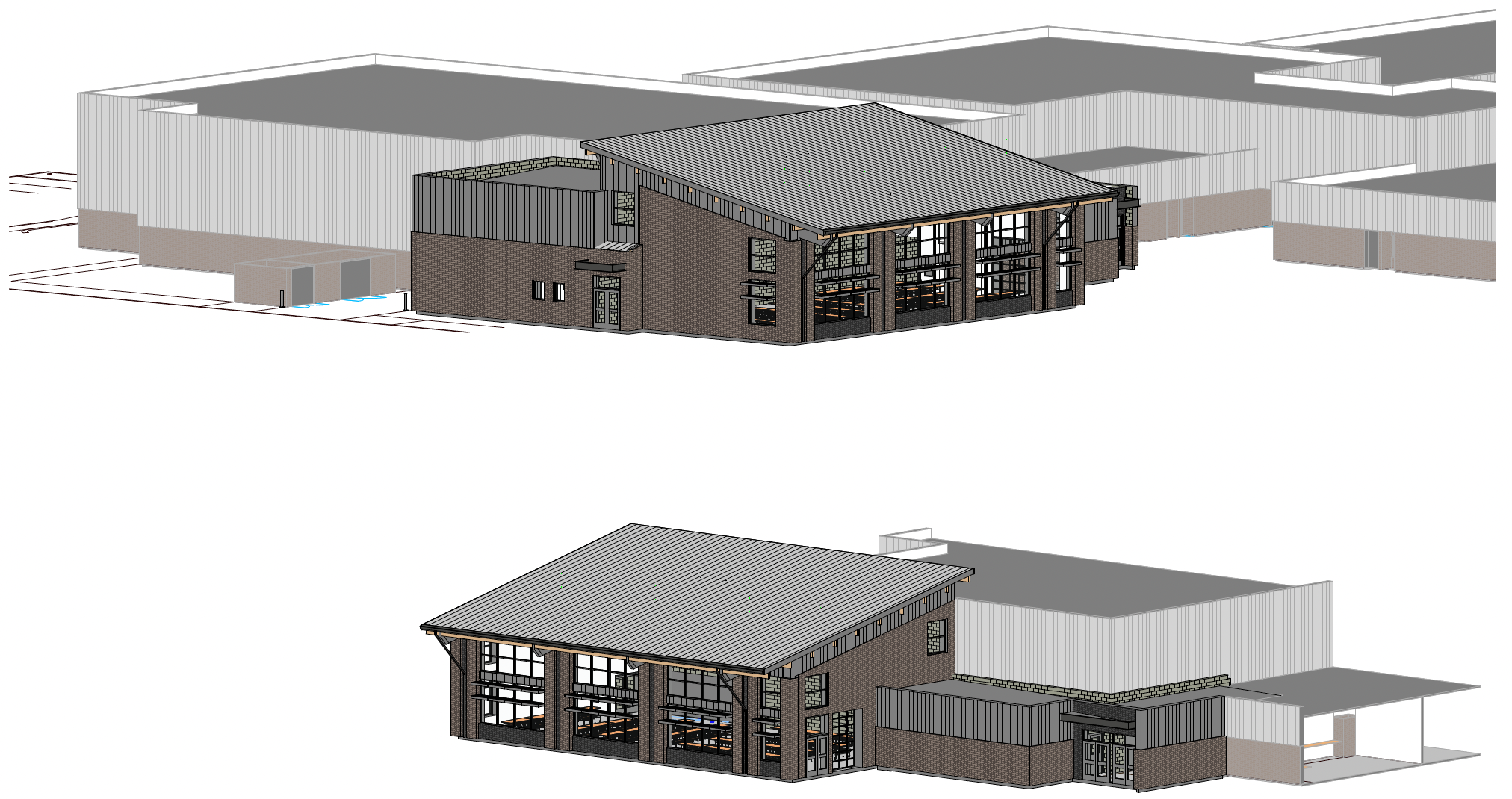 drawings of new buildings
