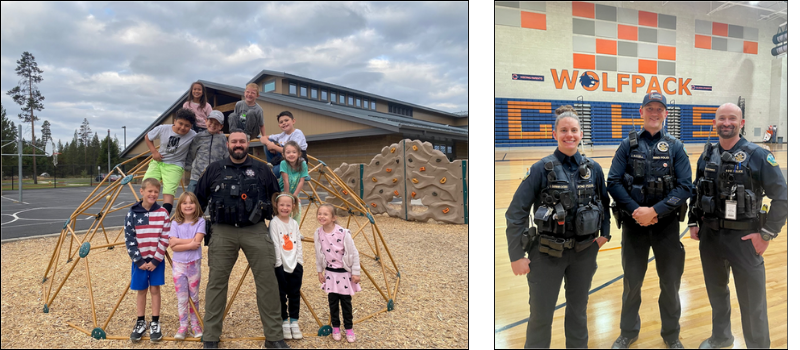 School Resource Officers at school sites