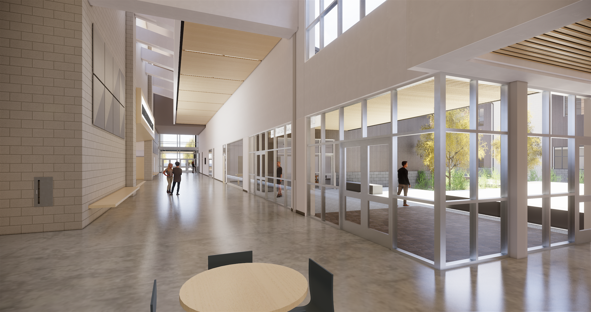 Interior on ground floor