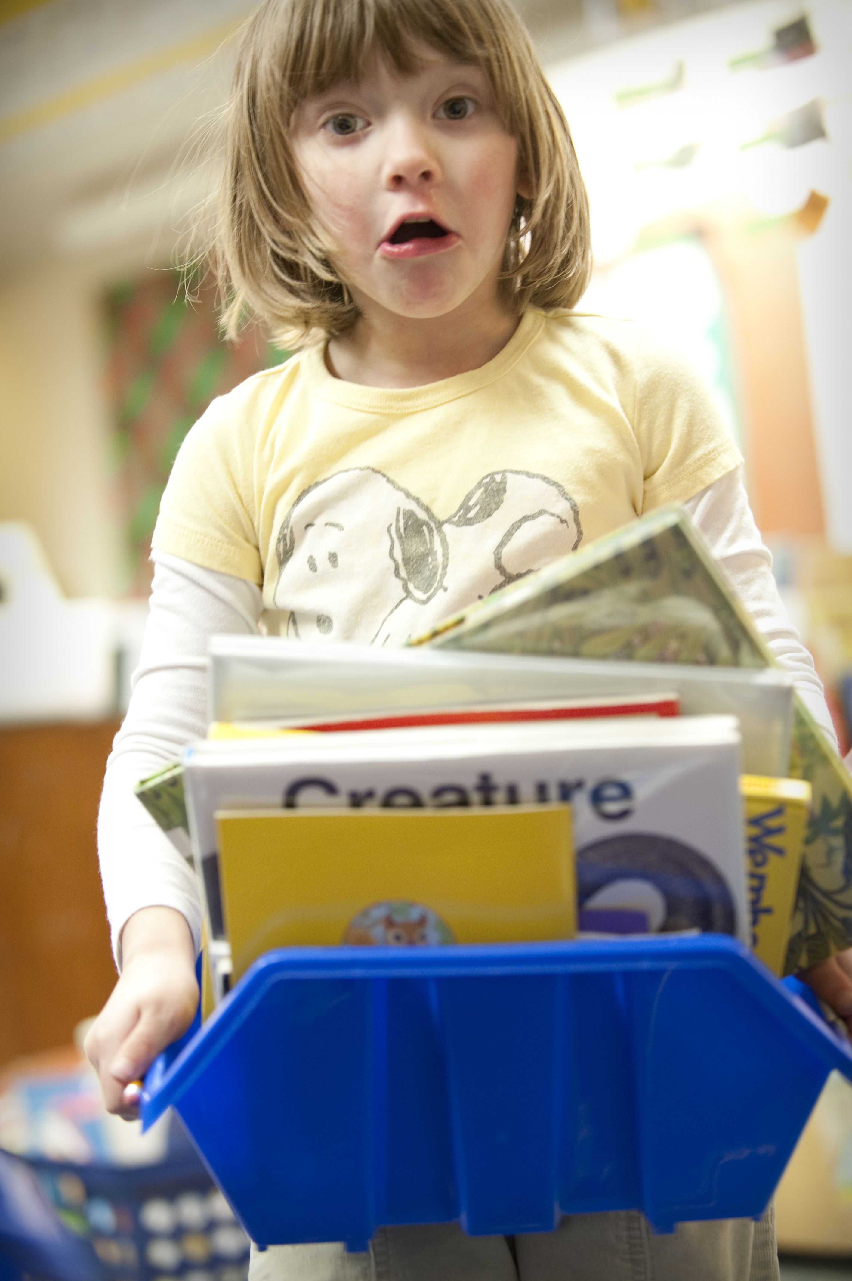 Student in Buckingham Media Center