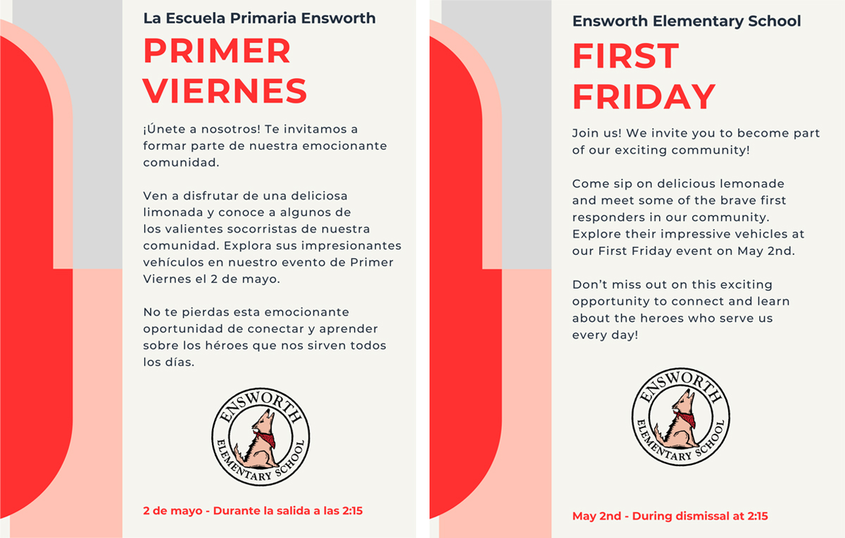 May First Friday Flyer