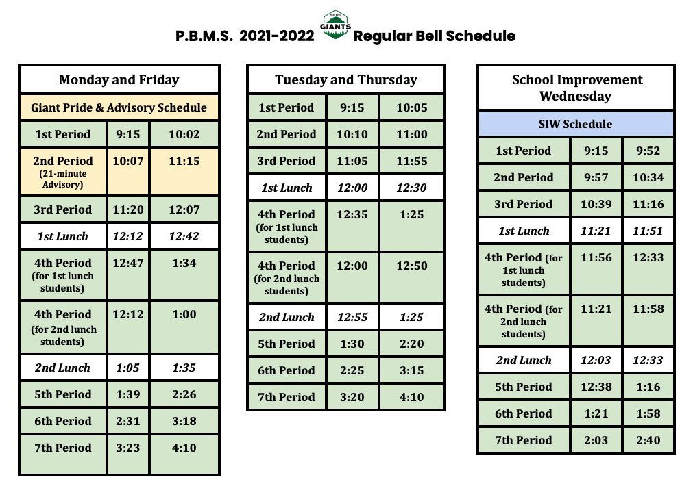bend-la-pine-schools-2021-22-regular-bell-schedule