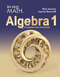 Algebra 1 Textbook Cover