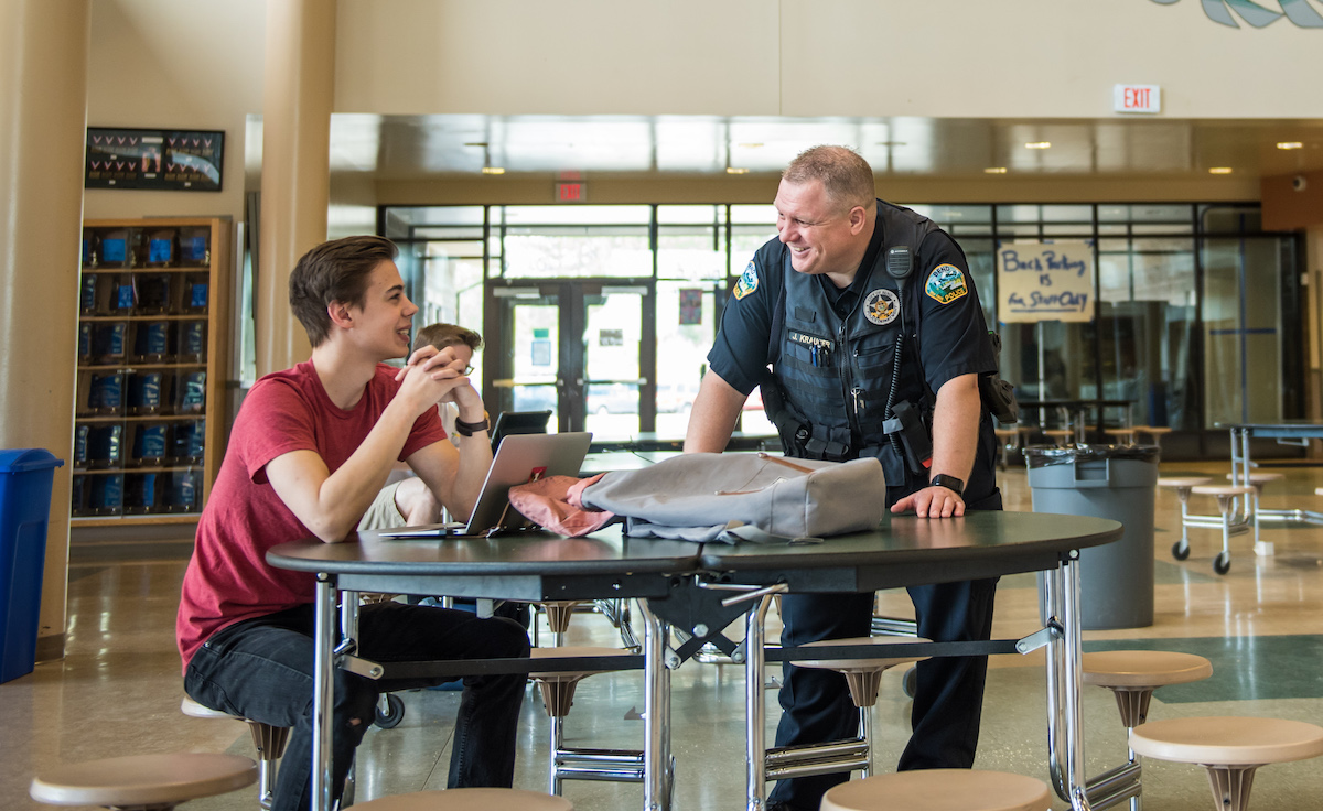 School REsource Officer at Summit