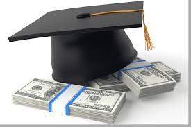 Mortarboard and money