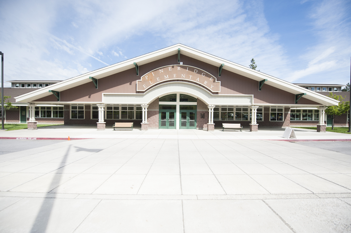 Pine Ridge Elementary School exterior