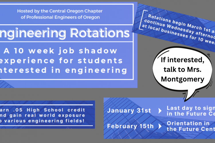 Engineering job shadow rotation