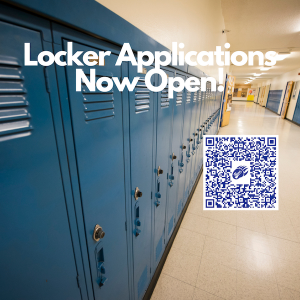Sign up for a hallway locker today!
