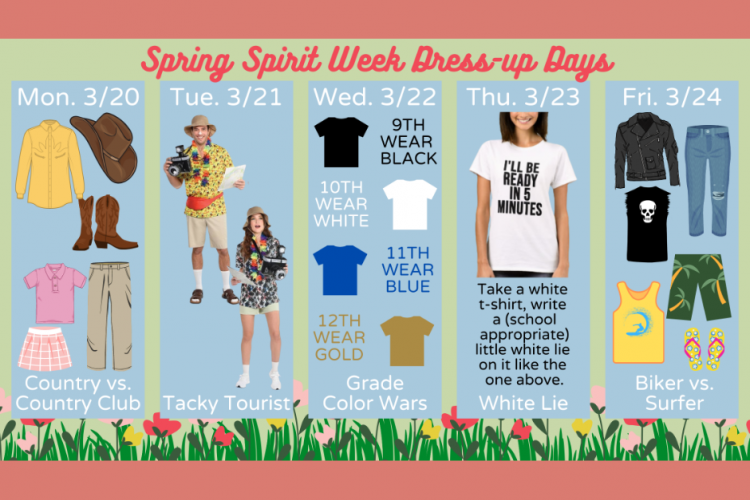 BendLa Pine Schools Dress Up Spirit Week