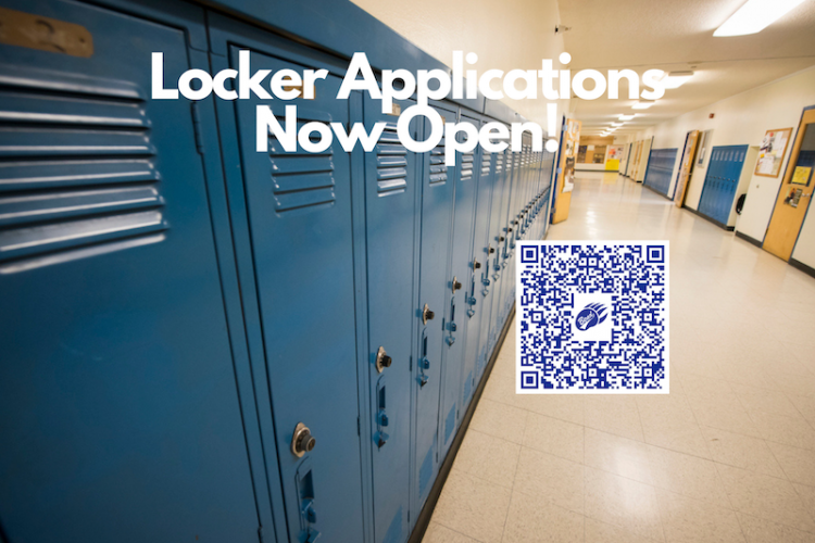 Sign up for a hallway locker today!