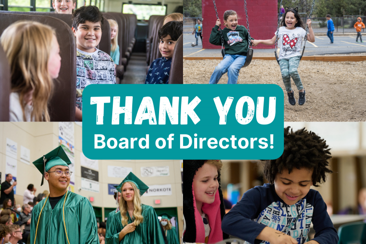 Thank you, Board of Directors!