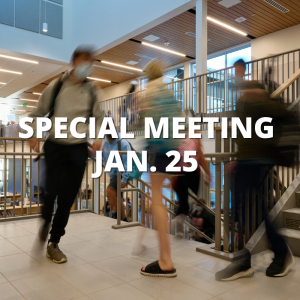 Board of Directors Hold Special Meeting Jan. 25