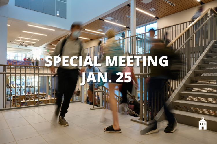 Board of Directors Hold Special Meeting Jan. 25